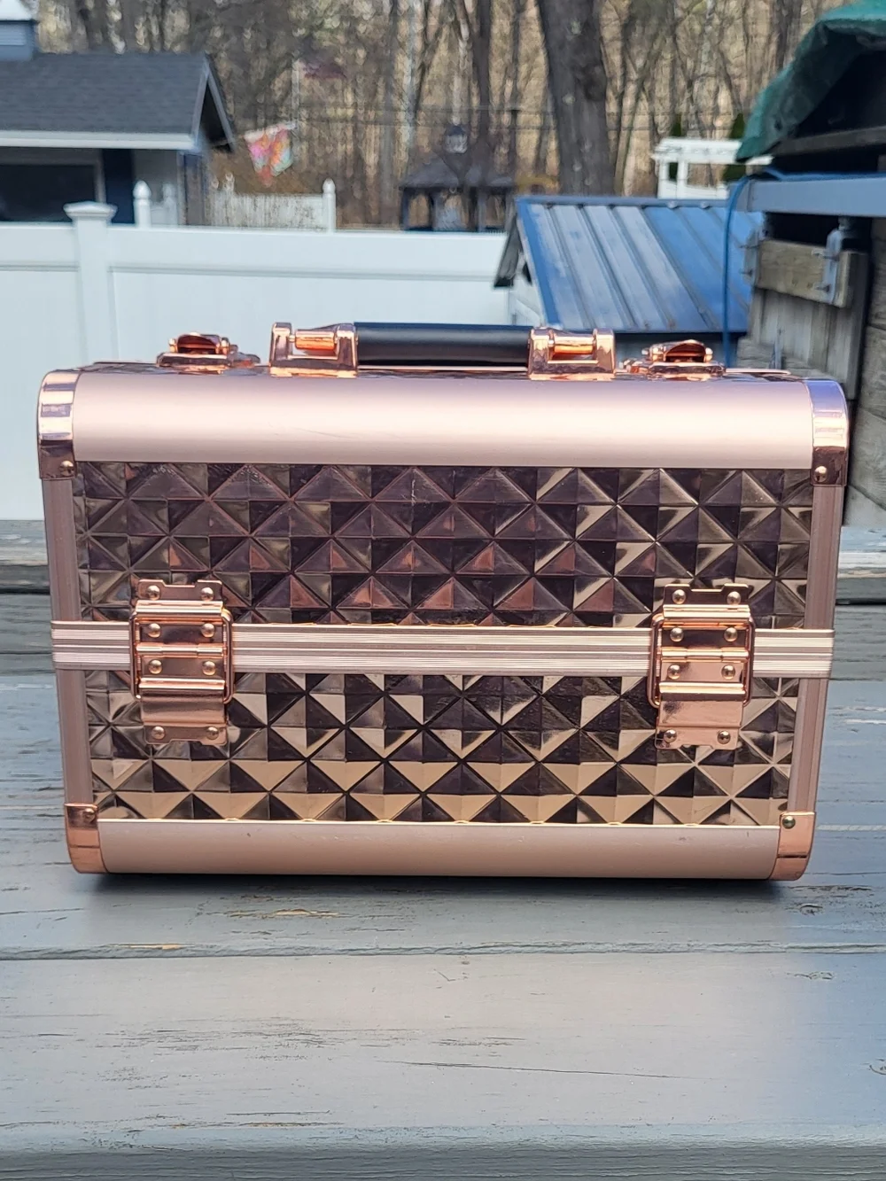 SHANY Premier Fantasy Professional Makeup Train Cosmetic Travel Makeup Case